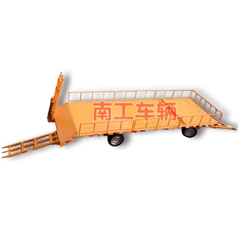 挖機(jī)用平板拖車(chē)