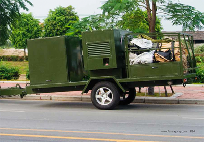 ATV越野露營(yíng)作戰(zhàn)拖掛車 全掛車