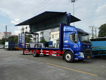 飛翼式車(chē)箱改裝，內(nèi)置汽車(chē)尾板組裝4I.jpg